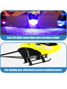 Christmas Decoration 1pc Remote Control Helicopter Flying Toys, 2.5 Channel High Low Flight Suspension Induction Helicopter, Mini RC Helicopter Rechargeable Light Suspended Helicopter,Back To School
