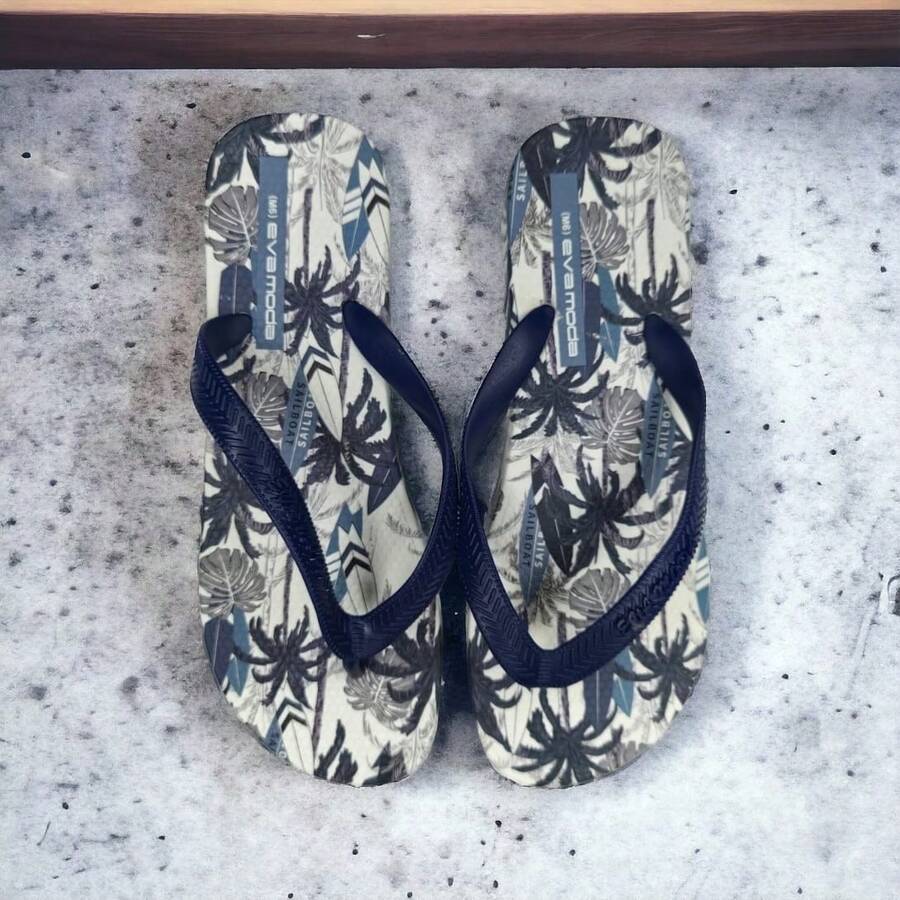 COMFORTABLE MEN'S SANDAL - White - View 1