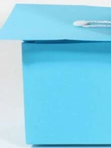 Set de 10 cajas de regalo de fiesta de graduación, caja de dulces con borla y gorro de graduación, decoración de escritorio para la celebración de graduación - Multicolor - Ver 2