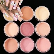 1 Bột Pha Lê Khỏa Thân Acrylic Móng Bột Mở Rộng Xây Dựng Thiết Kế Họa Tiết Khắc Chấm Bột Móng Tay Quyến Rũ Móng Tay Nghệ Thuật Trang Trí - Nhiều màu - Xem 2