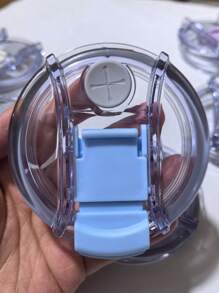 Acessórios universais para garrafas de água esportivas, Tampa anti-vazamento de silicone para copo de vidro de 40 oz, Tampa de reposição para copo de água anti-transbordamento.