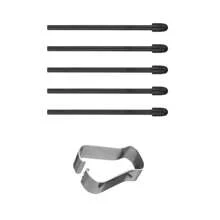 FONKEN Stylus Pen Tips For Remarkable 1/2 Stylus Pen Replacement Nib With Tool Compatible With MAX2/3 Boox NOTE Series - Black (5 Black Nibs + 1 Clip) - View 6