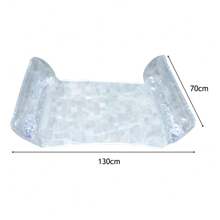 1 pezzo, Materassino galleggiante gonfiabile in PVC per piscina, chaise longue da piscina, accessori per feste in piscina, tappetino da nuoto
