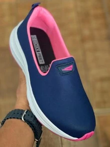 Women Casual Shoes - NAVY/PINK - View 1