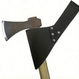 1pc Medieval Renaissance PU Leather Axe Knight Sword Cover/Scabbard Sheath, For Cosplay Costume Or Outdoor Activities