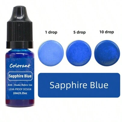 20 Colors 10ml Highly Concentrated Aromatherapy Candle Liquid Dye For DIY Handmade Soap Coloring