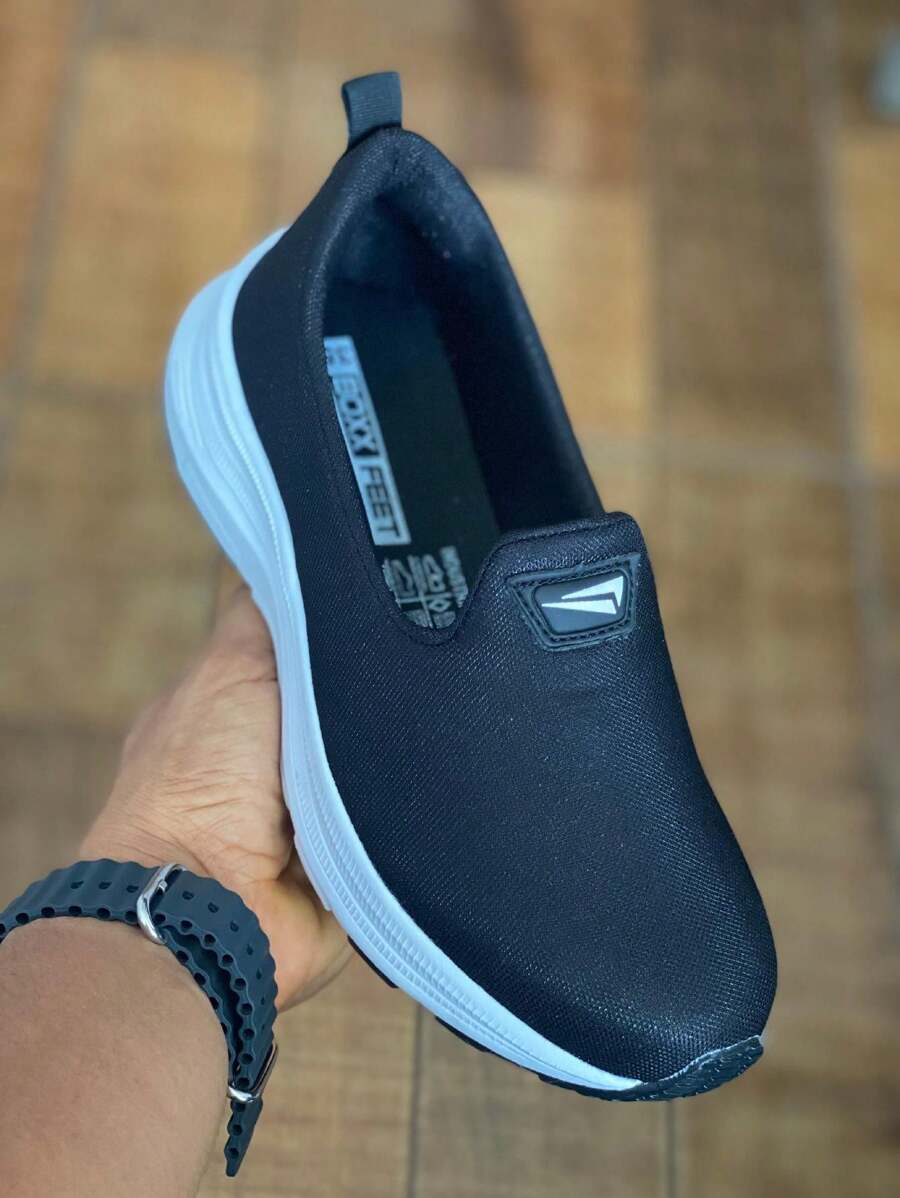 Women Casual Shoes - Đen và trắng - Xem 1