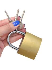 Anti-Theft Lock - Gold - View 5