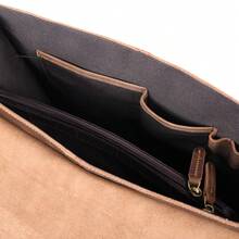 S.WORKER復古真皮男士公文包16"筆記本電腦包瘋馬皮信差手提包牛皮禮品男士公文包電腦包信使包學院包工作包夏季隨身攜帶多功能大容量中世紀棕色個性化禮品男友父親丈夫父親節禮品大一新生書籍返校多功能宿舍大學耐用的文檔袋 - 鏽棕色 - 查看 10