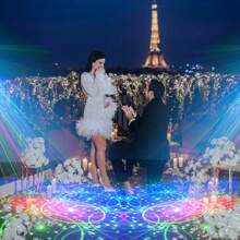 Party Lights DJ Disco Lights, Multi-Mode Voice Activated Laser Lights Flash Stage Lights Projectors Suitable For Home Indoor And Outdoor Parties Birthday Decorations Club Dance Karaoke Halloween Christmas Shows - Ambient Party Light - View 7