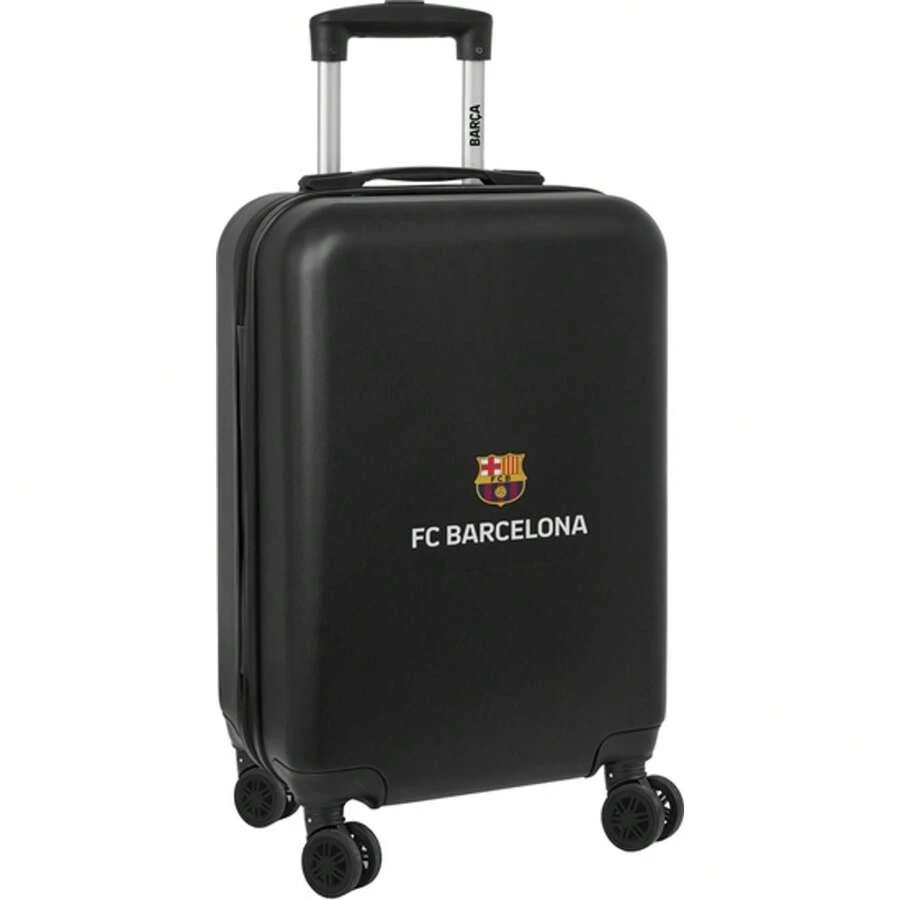 FC Barcelona CABIN SUITCASE 20" F.C.BARCELONA 3rd EQUIPMENT - Light And Resistant Cabin Suitcase - Practical Design Official License - Spacious And Functional - Multicolor - View 1