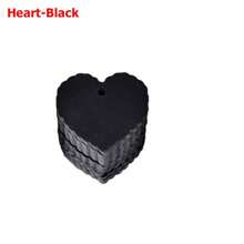 100 Piezas/pack Etiquetas De Ropa Con Forma De Corazón/redondas/florales, Colores Marrón/blanco/negro Opcionales, Se Utiliza Para Ropa, Cocina, Horneado, Etiqueta En Blanco