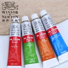 45ml/1.52oz 温莎牛顿油画颜料单铝管艺术创作油画颜料，专业全色，用于帆布绘画的油画颜料，艺术家品质，覆盖性好，着色力极佳，适合艺术家初学者成人，艺术家礼物，新旧包装随机发货，返校，母亲节，妈妈的礼物，返校，学校用品 - 45ml/1.52oz - 查看 4