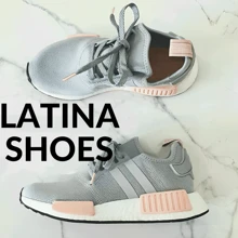 Men Sneakers - 粉紅灰色 - 查看 5