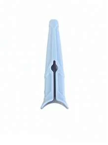 Tesoura Precisão Ponta Fina Cabo Emborrachado 6.5cm Lanmax - Cinza Claro - Visão 3