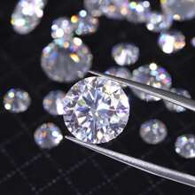 Montagne Jewelry Super White Lab Grown Moissanite Stone Diamond Moissanite Price Per Carat For Engagement Ring Earring Necklace Jewelry