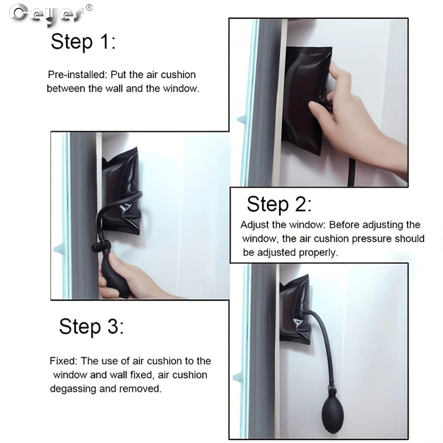 Ceyes Door And Window Installation Airbag With Hand Pump, Inflatable