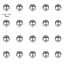 10PCS Balls Cake Topper Boho Grass Cake Topper White Gold  Balls Happy Birthday Cake Decorations For Wedding Party - Green - View 5