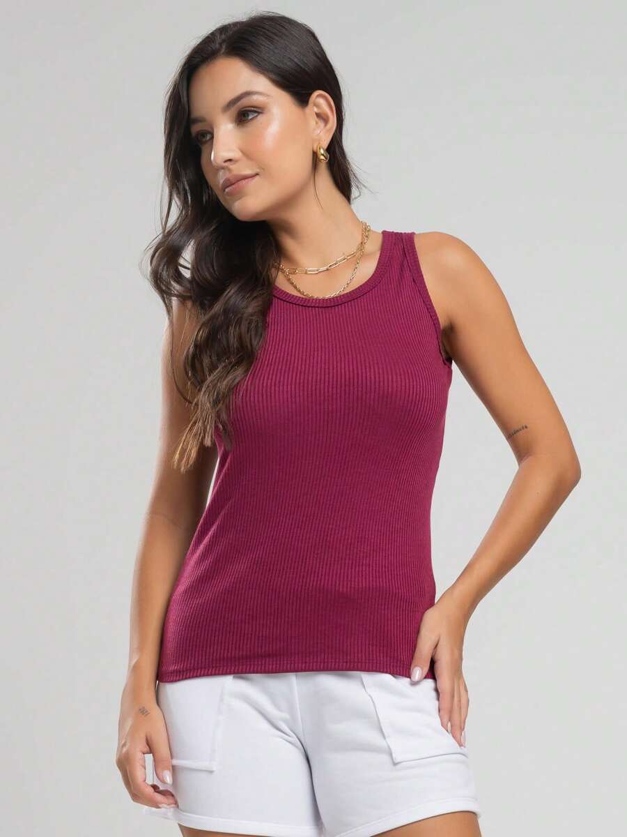 Women Blouses - Màu Đỏ Sâu - Xem 1