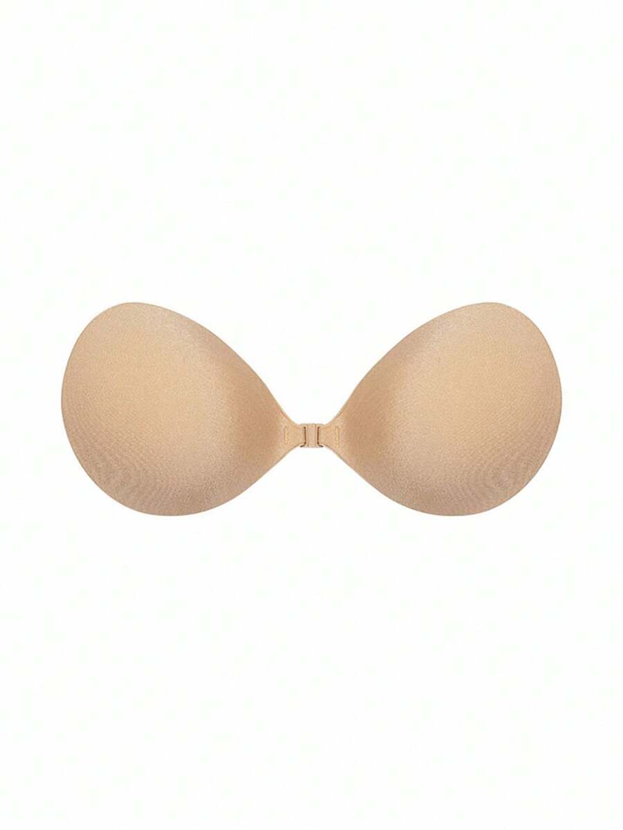 Apricot Strapless Backless Sticky Bra [For Large Bust], Wraps And Lifts