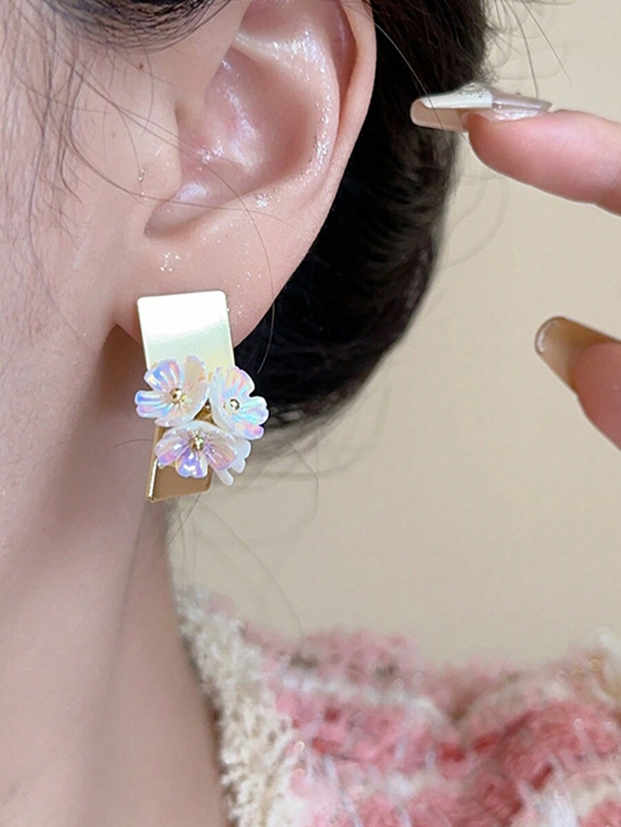 4 Paar Magnet-Ohrstecker Edelstahl - Ohne Piercing Für Herren & Damen