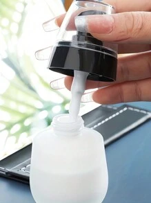 真空磨砂玻璃瓶空可再填充容器 30ml 1oz 化妆品面霜乳液软膏泵旅行瓶罐带盖、护肤霜/乳液/旅行储存容器、面霜、润唇膏储存瓶、化妆品旅行容器、乳液和面霜旅行瓶、化妆品和护肤品 - 便携式旅行必需品和浴室配件学校学校用品假日露营假日必需品假期迷你女士香水男士香水海滩回到学校学校用品学校必需品 - 彩色 - 查看 8