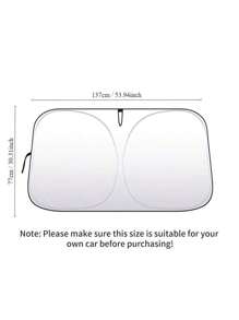 1pc Car Sunshade Front Windshield Sunscreen Heat Insulation Sunshade Cover Sunshade Umbrella For Car Window