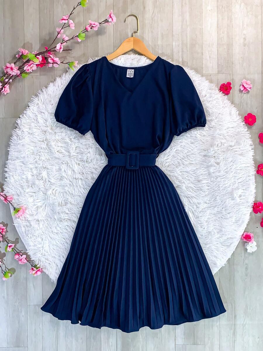 Women Dresses - Màu xanh hải quân - Xem 1