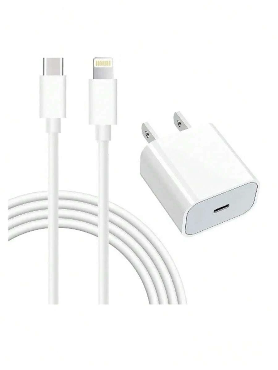 Cargador 20w Usb-c Power Adapter Usb-c To Lightning Cable