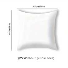 4pcs Simple & Stylish Watercolor Floral Pattern Decor Short Plush Pillow Cover & Sofa Cushion Cover For Outdoor Sofa Bed Chair