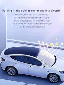1pc Car Sunshade Front Windshield Sunscreen Heat Insulation Sunshade Cover Sunshade Umbrella For Car Window