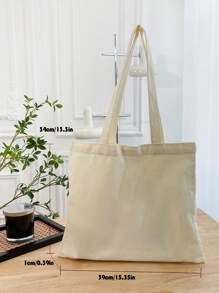 1 pieza Bolso de hombro tipo tote personalizado para mujer, de gran capacidad, único, ligero, plegable, estampado, de moda, como regalo, para ir de compras, reutilizable, lavable, adecuado para la escuela, viajes, regalo de regreso a la escuela, regalo de graduación para profesores, bolso de playa, bolso de compras de vacaciones, portátil, multifunción, versátil, de gran capacidad, ligero, funcional, práctico, de uso general, colorido, adorable, divertido, estilo kawaii, vibraciones de vacaciones, minimalista, de ocio, para ir y venir, personalizado, único, personalizado, regalos ideales para ella, novio, novia, familia, mujeres, principiantes y trabajadores de oficina, amigos, para aniversarios, para cumpleaños, para actividades al aire libre/salidas/viajes/senderismo/estadio/deportes/escalada, para negocios/ir y venir/trabajo/oficina