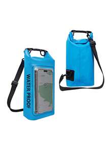 1pc Marine Waterdichte Dry Bag 67.63oz - Opbergtas voor mobiele telefoon - Boot- en kajakaccessoires - Benodigdheden voor kamperen Zwemmen Strandvissen Raften Reizen Grote drijvende waterdichte telefoonhoes: Waterdichte telefoonhoes voor zwemmen, surfen en duiken!