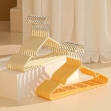 5/10pcs/防滑浸渍塑料儿童衣架，家用衣架，婴儿家居衣架，婴儿衣架，儿童衣架，衣服支撑裙子裤子鞋子牛仔裤靴子裙子，春季，简约，夏季上衣 - 彩色 - 查看 7