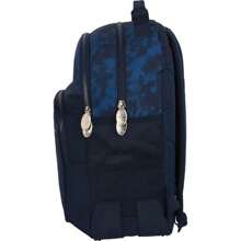 DC Comics MOCHILA DOBLE ADAPTABLE CARRO BATMAN "LEGENDARY" - Mochila Licencia Oficial Personajes Favoritos Duradera y Resistente - Diseño Colorido y Atractivo -Licencia Oficial Personajes Favoritos Espaciosa y Funcional - Mochila Ideal para Niños y Niñas