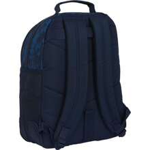 DC Comics MOCHILA DOBLE ADAPTABLE CARRO BATMAN "LEGENDARY" - Mochila Licencia Oficial Personajes Favoritos Duradera y Resistente - Diseño Colorido y Atractivo -Licencia Oficial Personajes Favoritos Espaciosa y Funcional - Mochila Ideal para Niños y Niñas