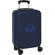 CABIN SUITCASE 20" KAPPA "BLUE NIGHT" - Lightweight And Resistant Cabin Suitcase - Practical Design Official License - Spacious And Functional - Multicolor - View 1