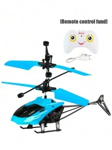 Christmas Decoration 1pc Remote Control Helicopter Flying Toys, 2.5 Channel High Low Flight Suspension Induction Helicopter, Mini RC Helicopter Rechargeable Light Suspended Helicopter,Back To School