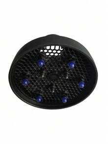 Accesorio profesional de la onda rizada del salón del difusor del silicón del secador de pelo - Negro - Ver 4