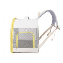 1pc Large Capacity Foldable Pet Carrier, Pet Backpack, Breathable Outdoor Cat Backpack For Traveling - Multicolor - View 11