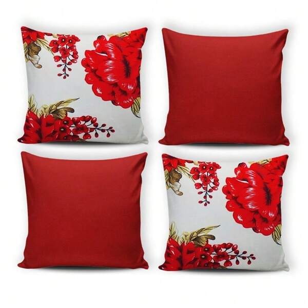 04 Capas 45cmx45cm Gorgurinho com Ziper Ref. 58