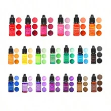 20 Colors X 10ml High Concentrated Aromatherapy Candle Liquid Dye For DIY Handmade Soap Coloring - Brown - View 6