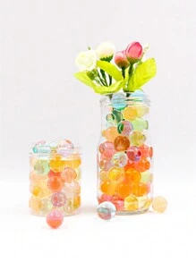 12000pcs/Set, 13 Color Options. Made Of Materials, Evenly Distributed Granules, Vibrant Colors. Suitable For Soil-Free Planting, Aquarium Decor, Home Greenery, DIY Crafts For Festivals And Parties. - Multiple Colour - View 11