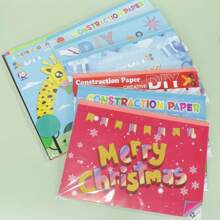 Origami & Card Paper Artwork DIY Material Set Including Colored Cardstock, A4 Paper, Rectangular Origami Paper, Paper-Cut Art Paper And Thousand Paper Cranes Special Paper - Multicolor - View 3