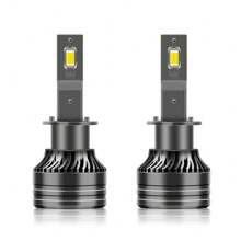 Roadsun 2入組 H1 H7 H11 9005 9006 H4 LED頭燈燈泡，42000流明 250瓦 6000K 外接驅動器，高功率CSP芯片，CANBUS，無錯誤，600％亮度，易於安裝，即插即用