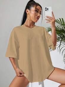 Women Blouses - 香檳色 - 查看 6