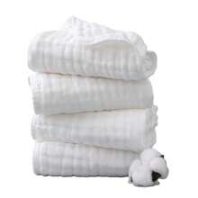 Paquete de 3/6 piezas de baberos planos suaves y absorbentes, resistentes a las babas, adecuados para niños y niñas, trapo de lavado