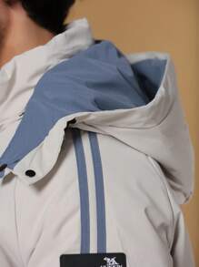 Men Winter Coats - Beige - View 5