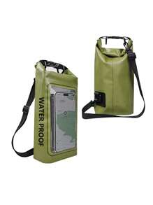1pc Marine Waterdichte Dry Bag 67.63oz - Opbergtas voor mobiele telefoon - Boot- en kajakaccessoires - Benodigdheden voor kamperen Zwemmen Strandvissen Raften Reizen Grote drijvende waterdichte telefoonhoes: Waterdichte telefoonhoes voor zwemmen, surfen en duiken!