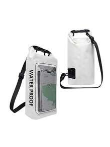 1pc Marine Waterdichte Dry Bag 67.63oz - Opbergtas voor mobiele telefoon - Boot- en kajakaccessoires - Benodigdheden voor kamperen Zwemmen Strandvissen Raften Reizen Grote drijvende waterdichte telefoonhoes: Waterdichte telefoonhoes voor zwemmen, surfen en duiken!